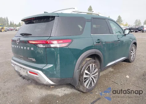 2022 Nissan Pathfinder Platinum 4Wd z USA, uszkodzony, nr VIN 5N1DR3DK8NC227751